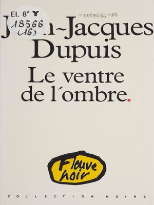 cover image of Le Ventre de l'ombre